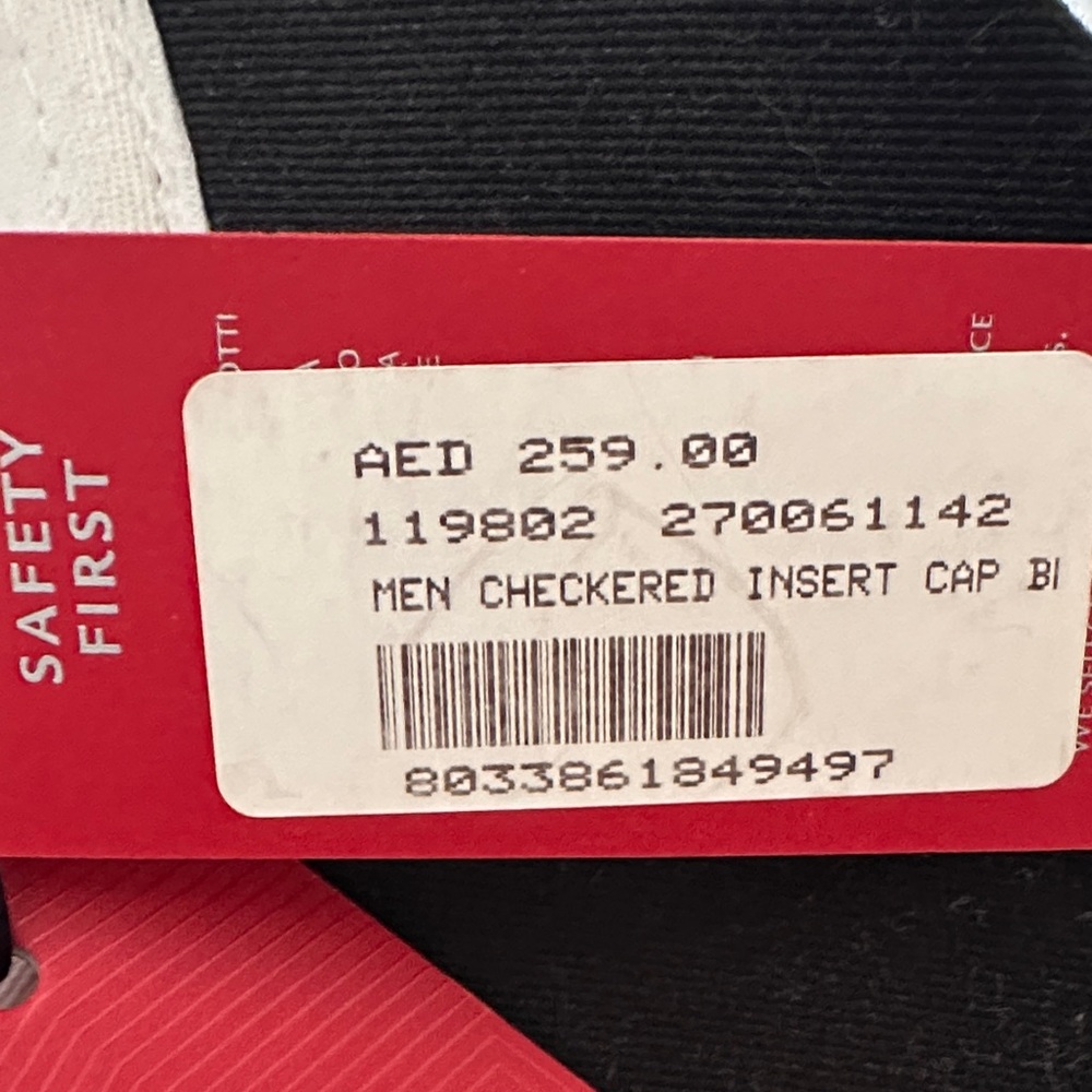 Ferrari Black and White Racing Cap - Picture 5 of 5